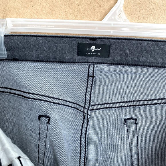 For All Mankind Men's Jeans Light Stone Black Size 36 - Picture 6 of 10